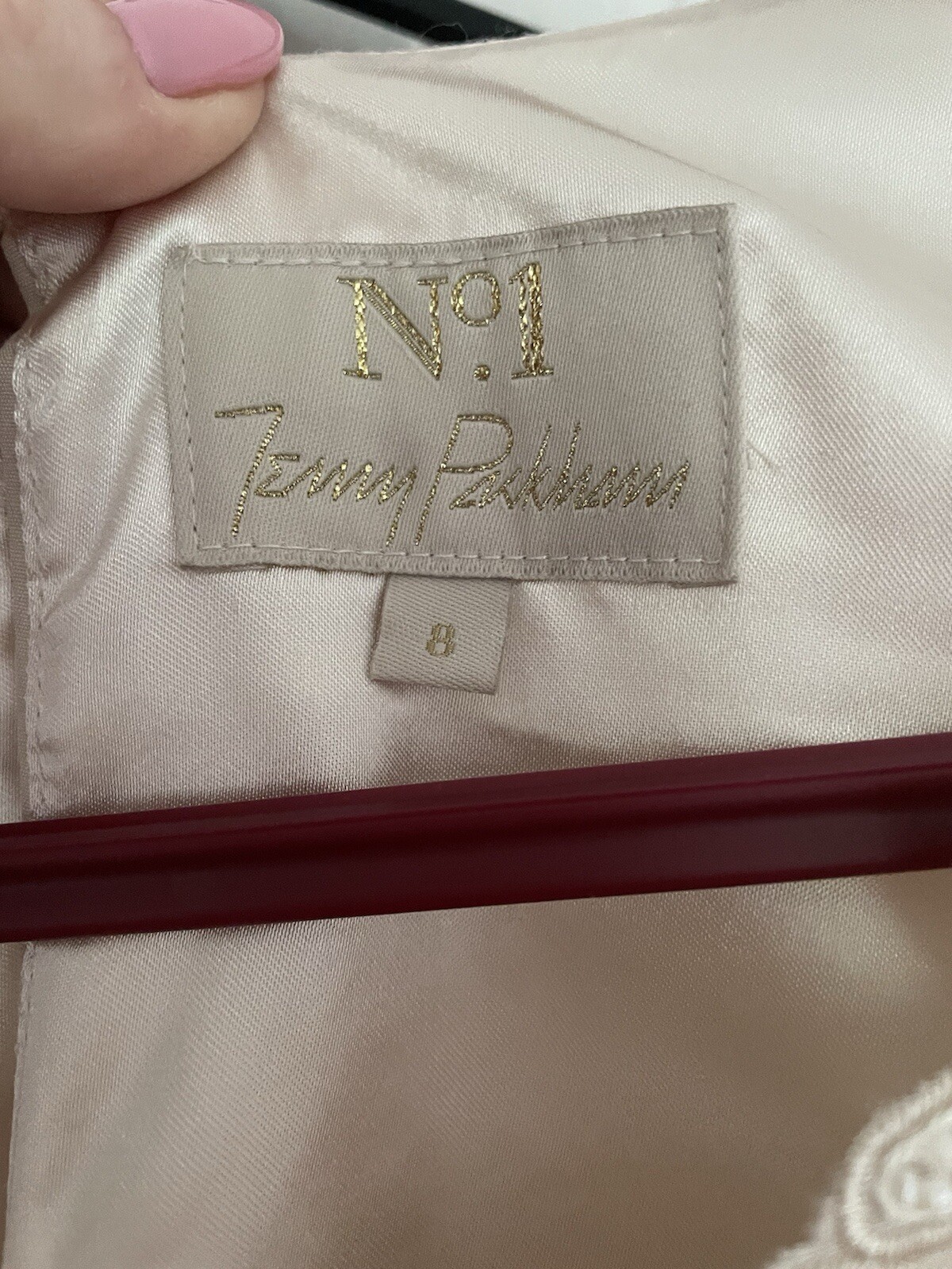 Jenny Packham Shift Dress Size 8