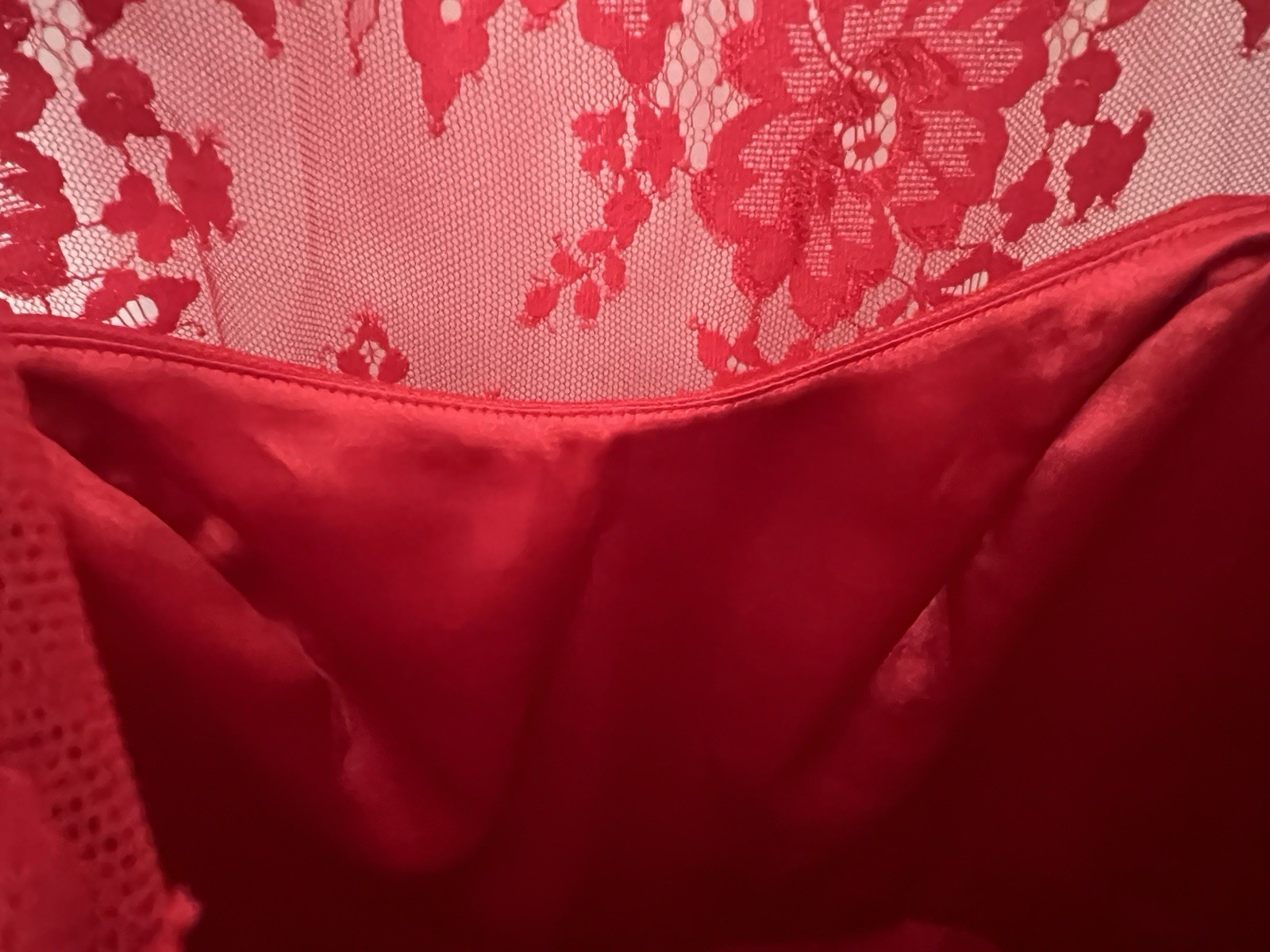 Rickie Freeman Teri Jon Red Floral Lace Dress Saks Fifth Avenue NWT Size 2