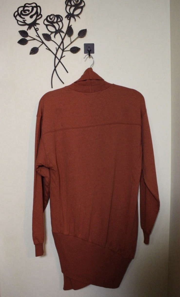 Young Fabulous & Broke Rust Turtleneck Sweater Dress Long Sleeve Short S