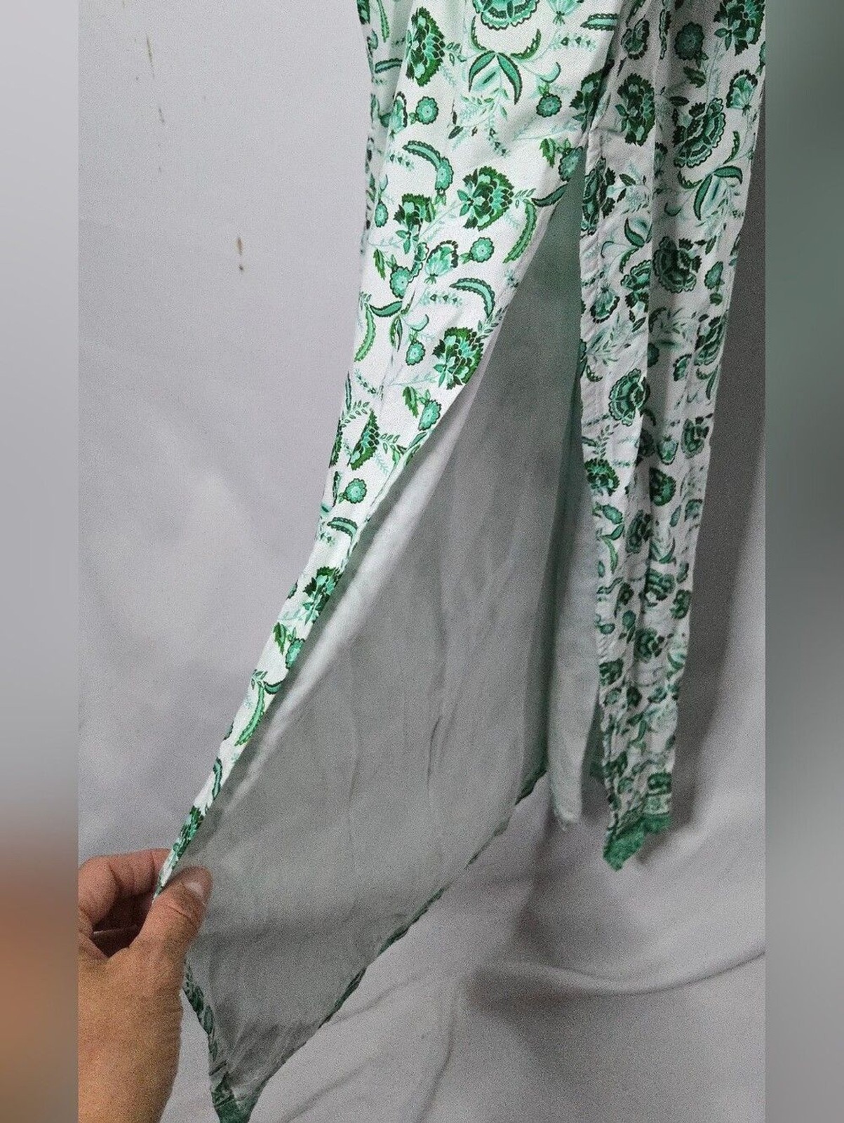 NWT Urban Outfitters Blaze Mint Sleeveless Green Floral Maxi Dress Women’s S