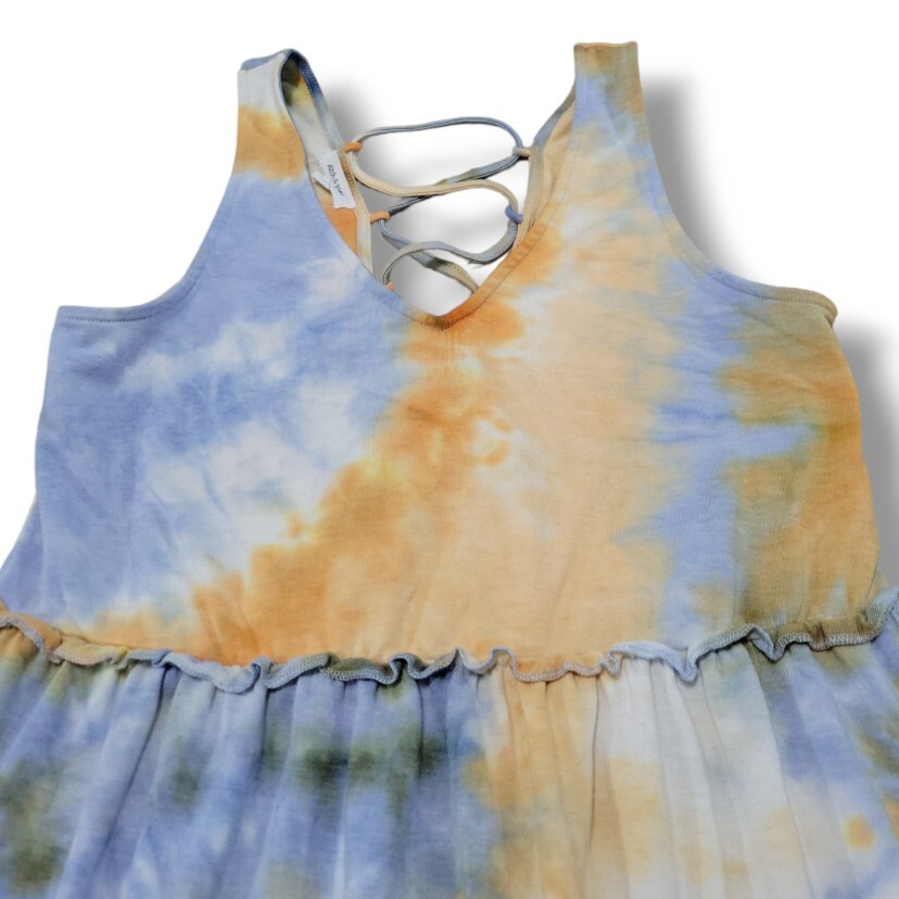 Stitch & Pine Dress Size Medium Women’s Sleeveless Dress A-Line Dress Tie Dyed