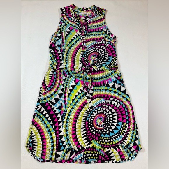 Alice & Trixie dress geometric print size small (HH66)