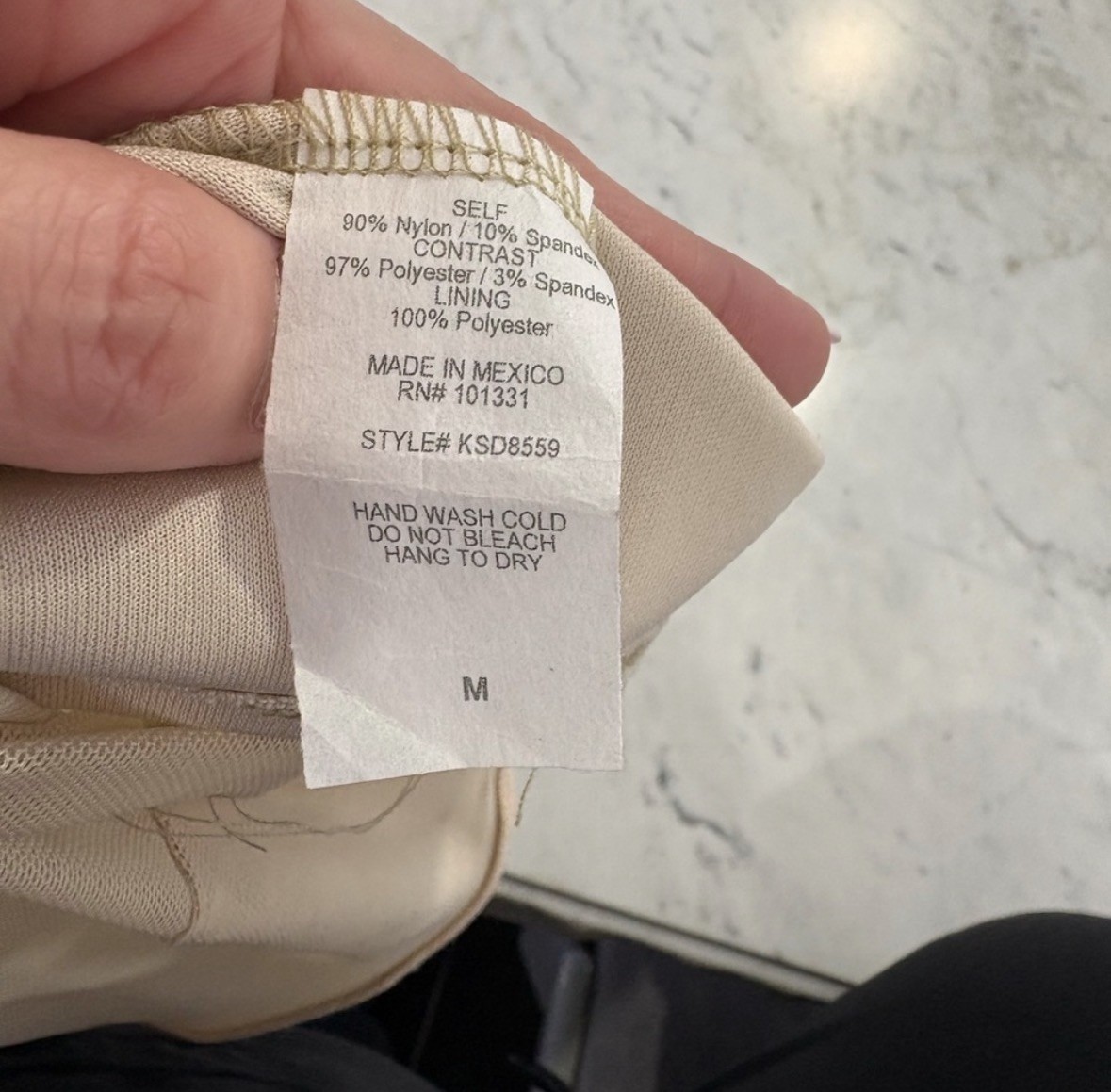 Charlotte Russe Beige Full Slip Womens Size M Adjustable Stretch Nylon KSD8559