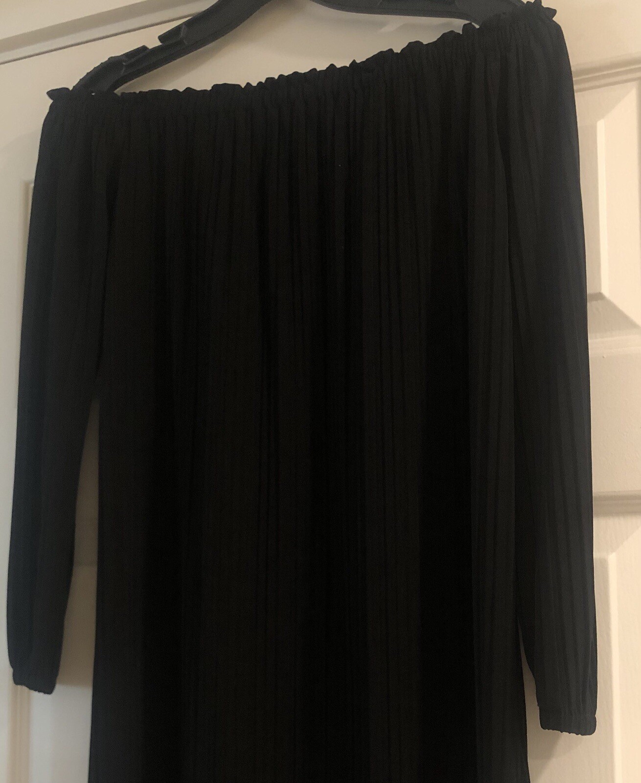 One Clothing Boho Revival Accordion Pleated Off The Shoulder Resortcore Size XS
