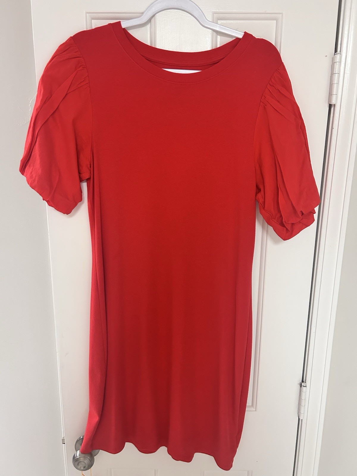 Gap Women’s Red Slim Fitting Cotton Dress Size Medium