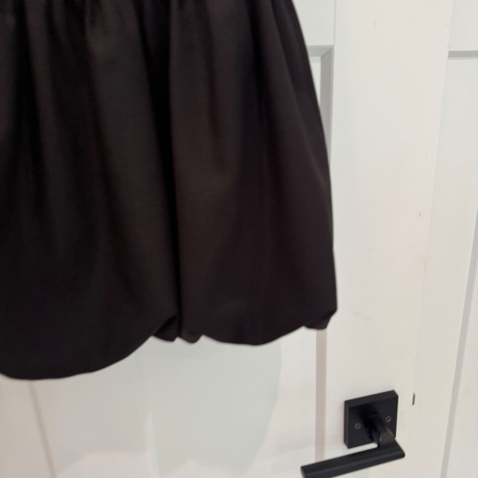Altar’d State Black Bubble Hem Cut Out Mini Dress Size Small Little Black Dress
