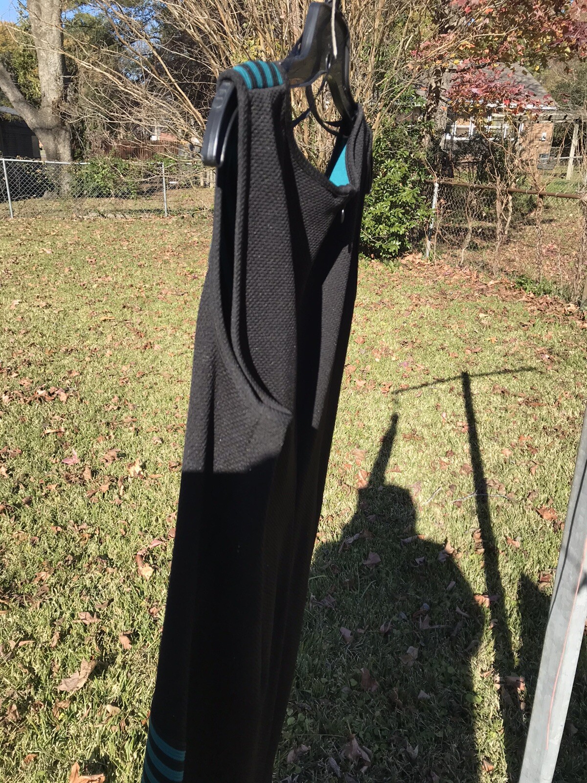 Maya Brooke. jacket dress, Sz 14, Turquoise And Black