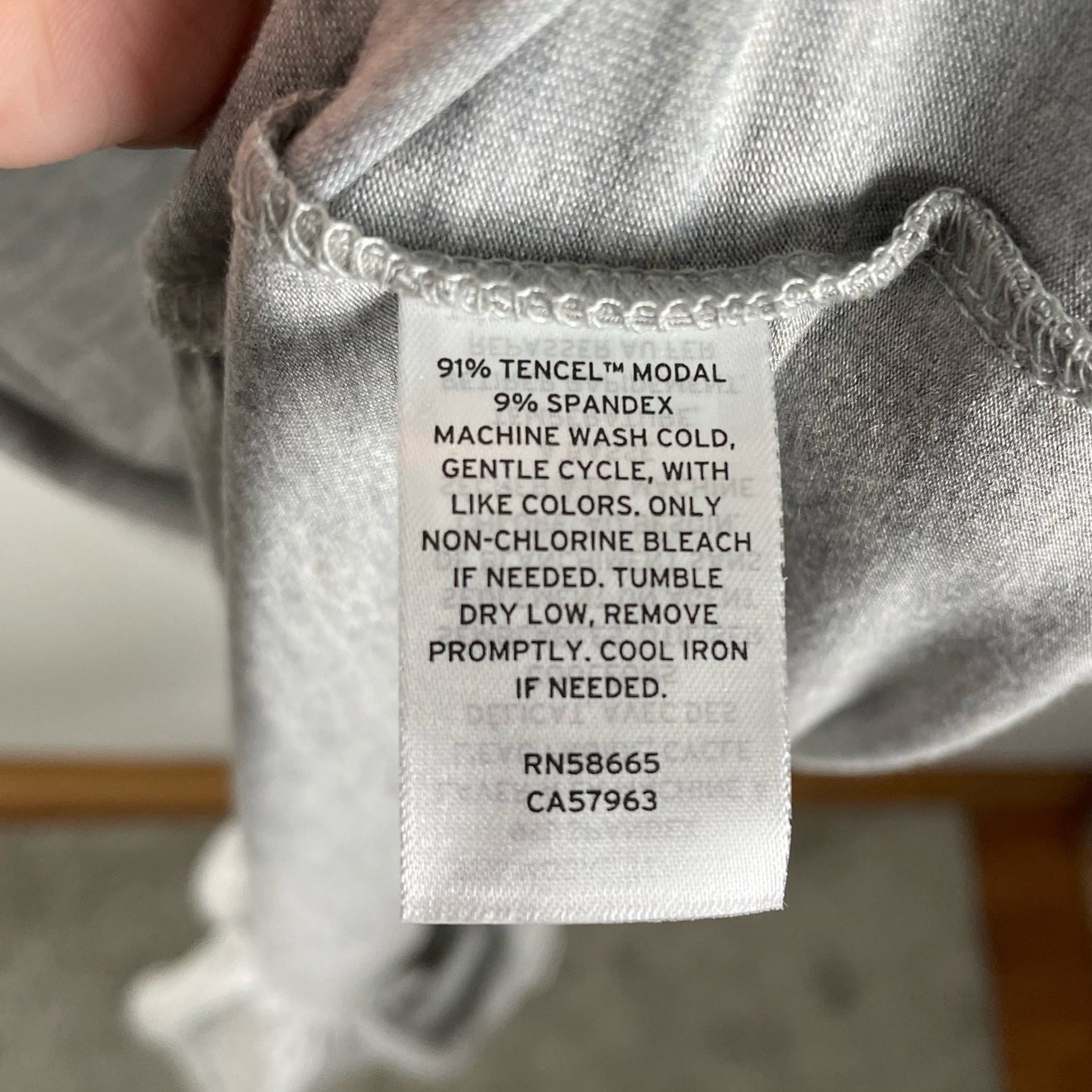 Nordstrom Maxi Dress Medium Gray Swing Tie Detail Peasant Flouncy Hem Minimalist