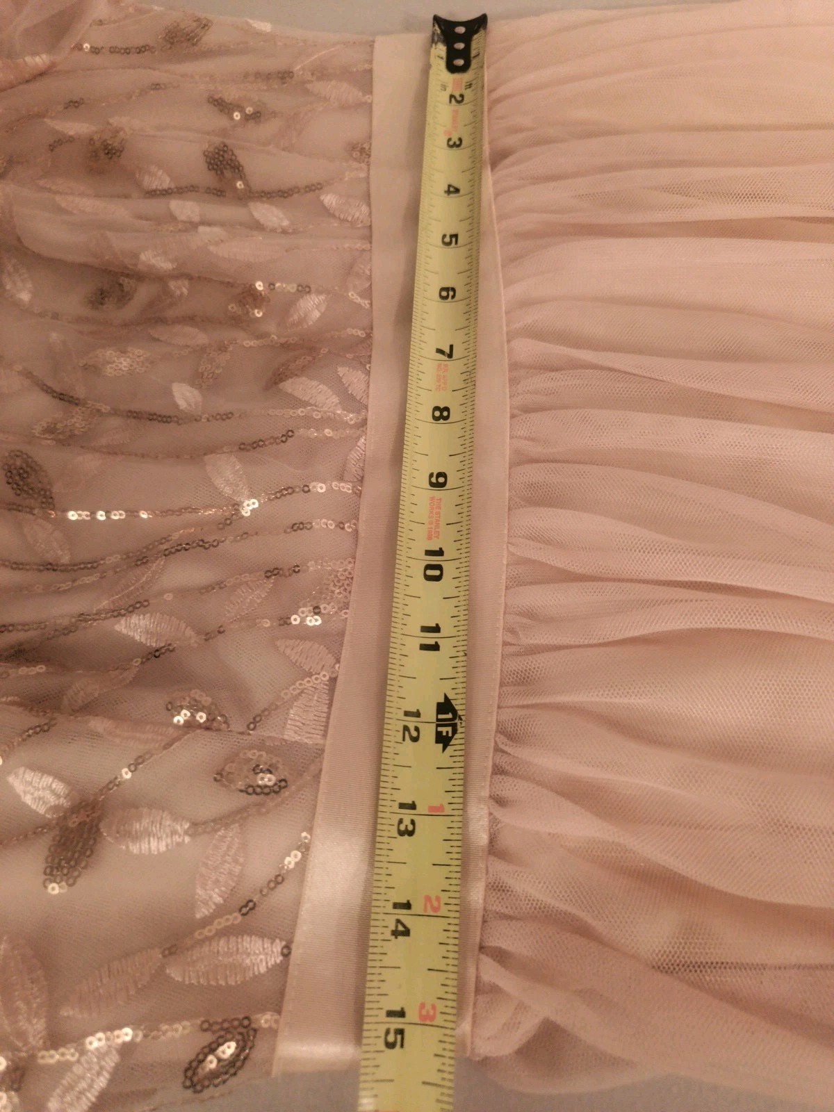Ever Pretty Gold Sequin Floral Tulle Fairy Party Maxi Dress Bridal Glamour 4XL