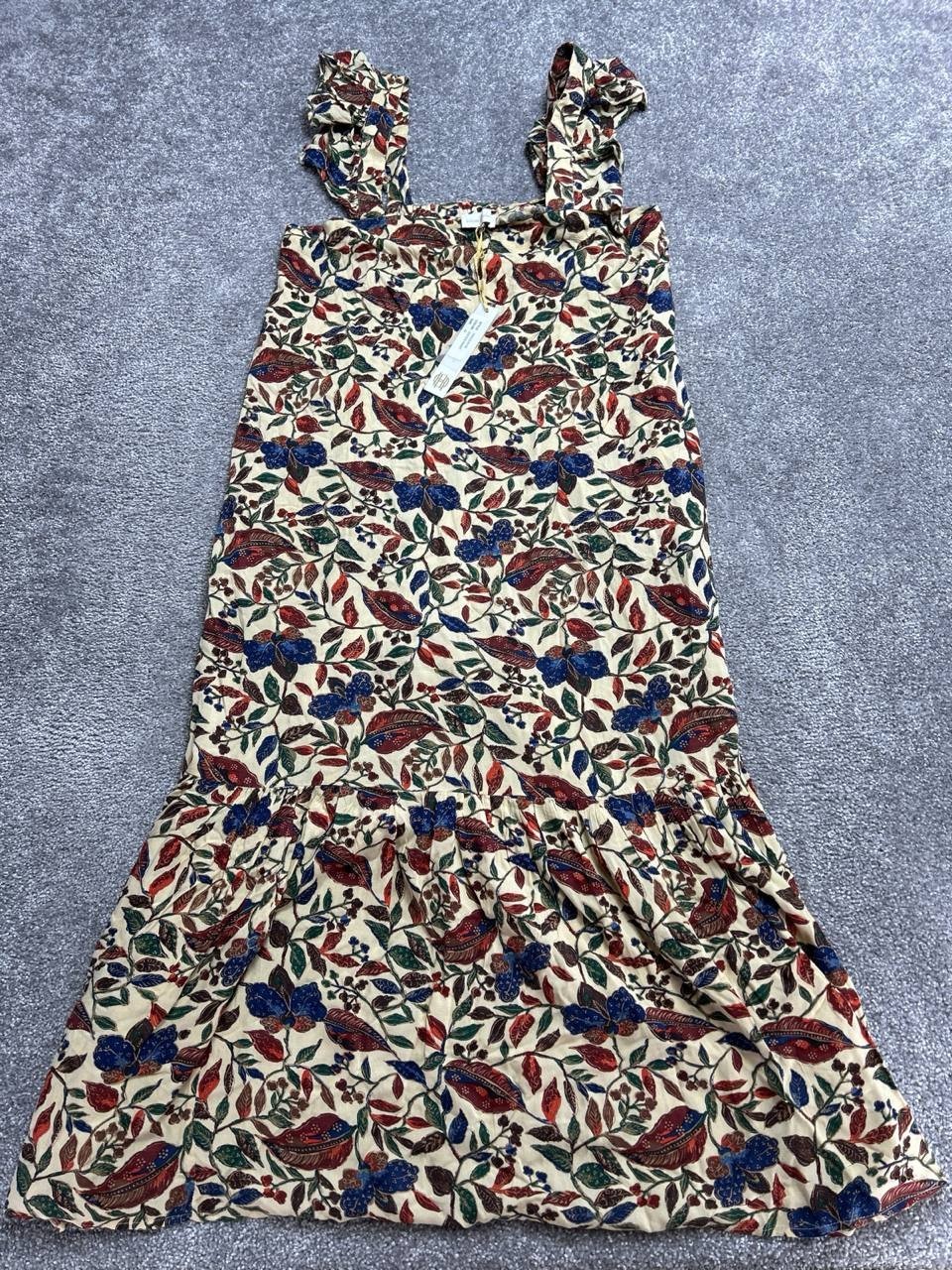 House of Harlow 1960 A Line Dress Women Medium Multicolor Sister Print New