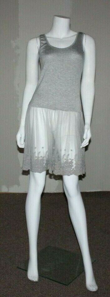 NWT WANNA B Womens Gray Dress Size L