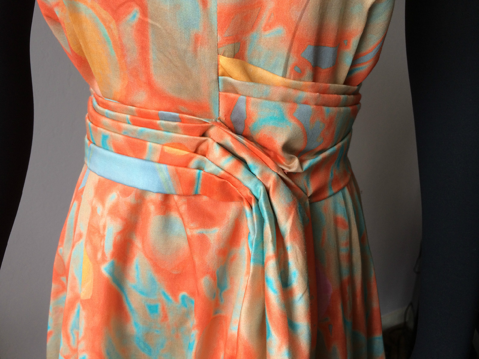 CACHAREL 100% COTTON SLEEVELESS PRINTED DRESS Sz 42 IT/ 8, FITS Sz 6 NWOT $620.0