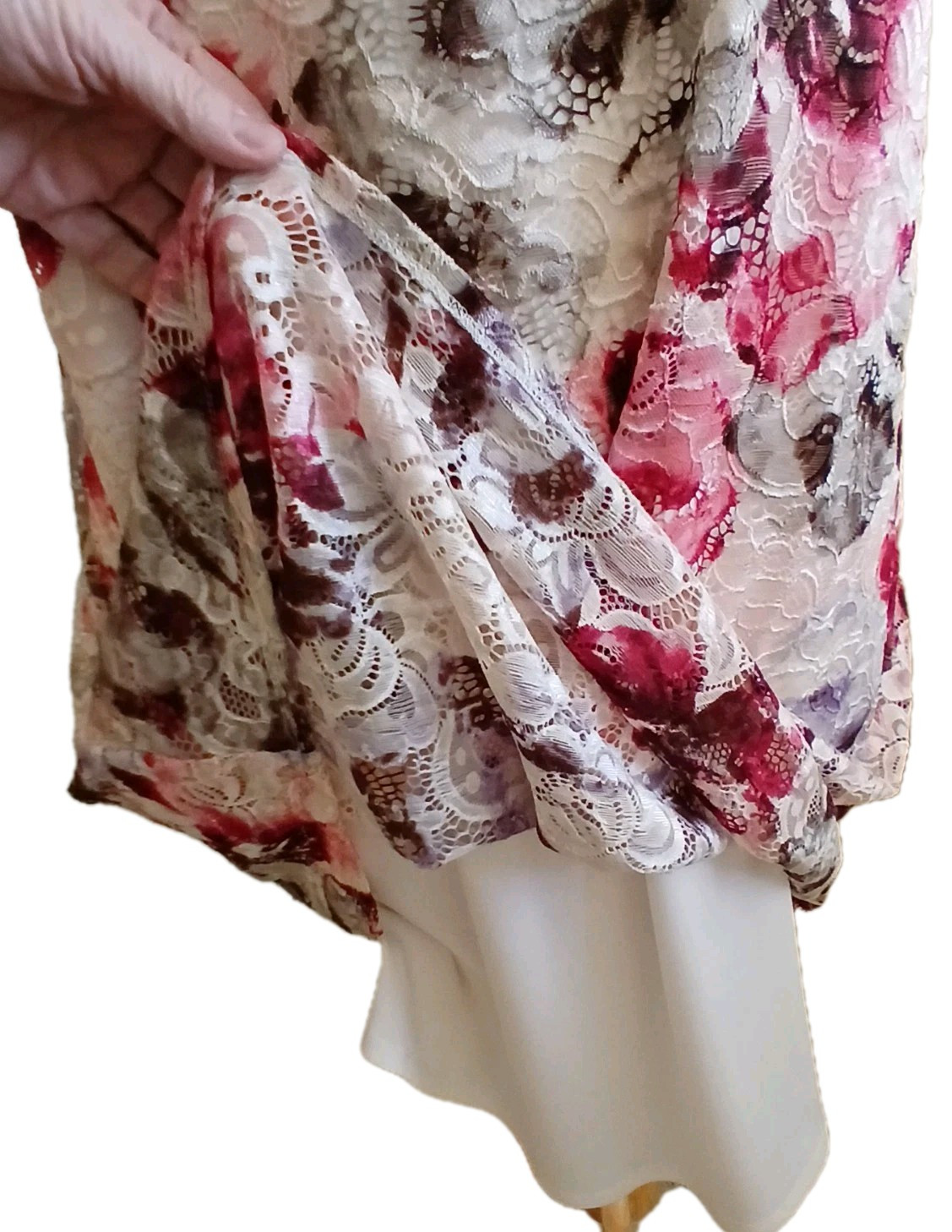 AVENUE Womens 22/24 Floral Spring Easter Lace Wedding Church Colorful Dress