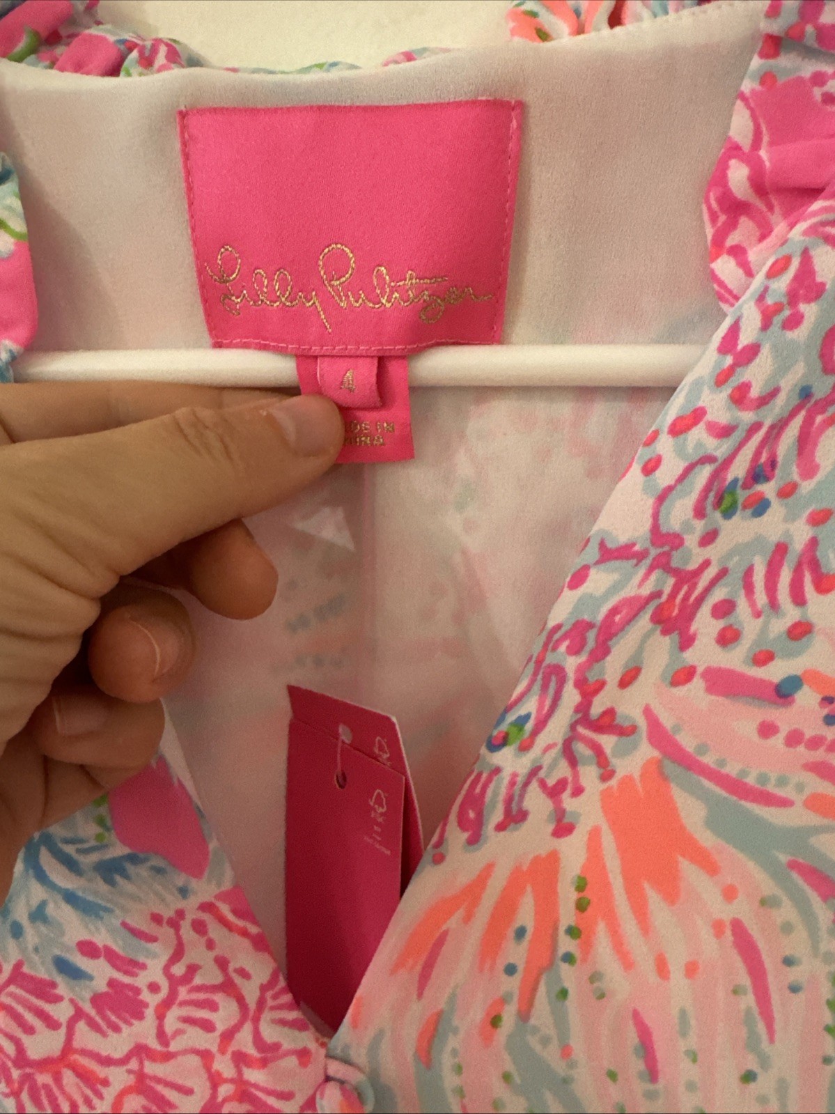 Lilly Pulitzer Callie Shift Prosecco Pink Dress New