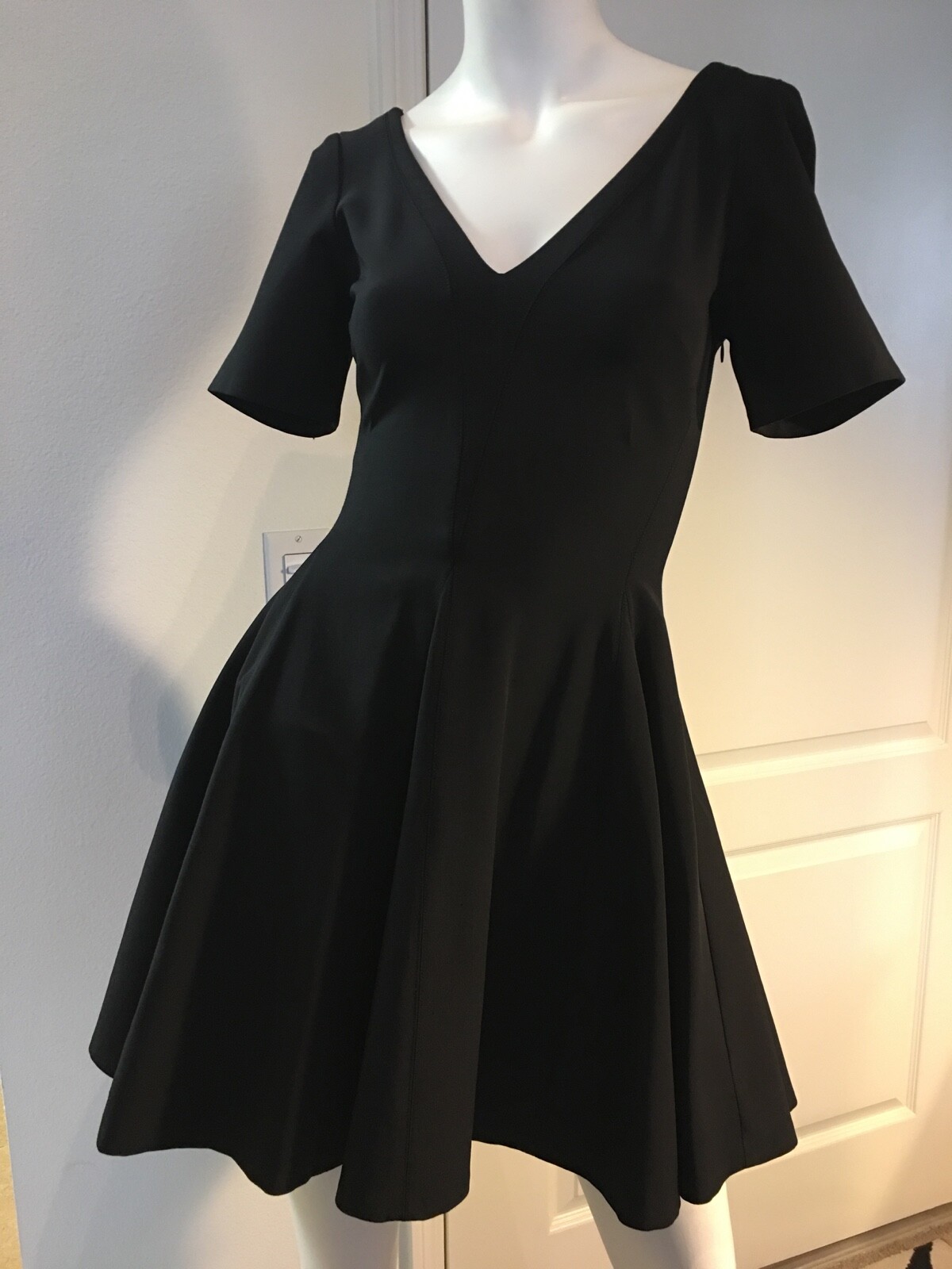 Opening Ceremony Fit & Flare Black Dress XS