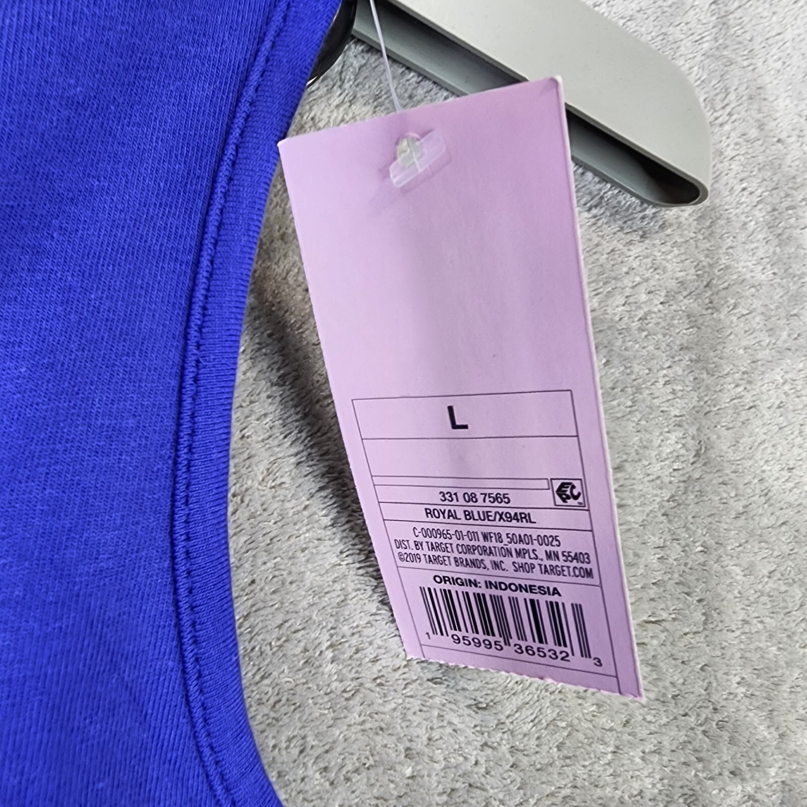 Womens Royal Blue Bodycon Tank Dress Sleeveless Wild Fable Size L Large