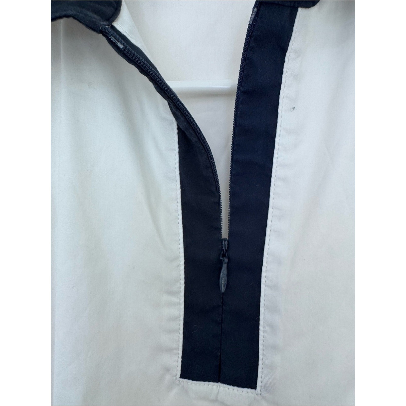 G/FORE Colorblock Sleeveless Golf Dress White Navy size 2