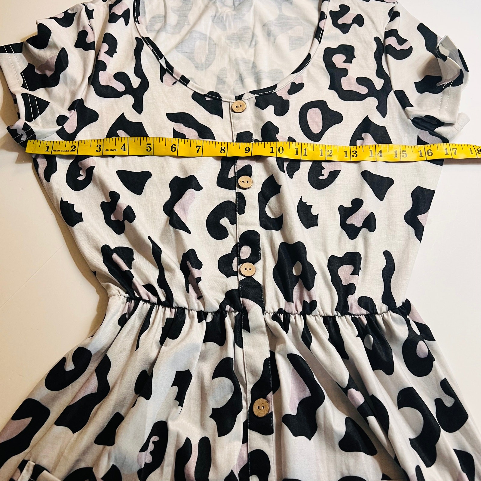 Ouges Animal Print Dress Size S Small NWT