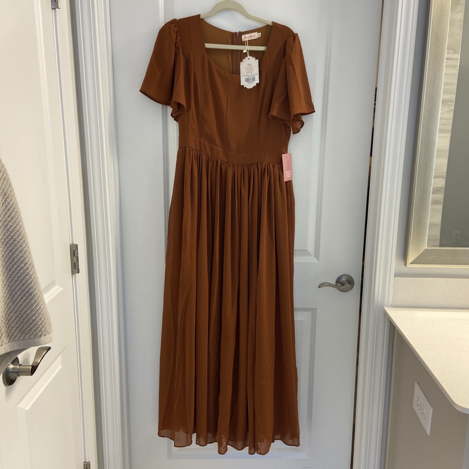 Ivy City Co Abbie Maxi Dress Amber Sz 10 fairy/cottage core/trad