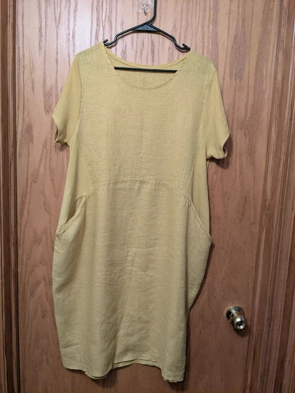 A causal look Linen dress