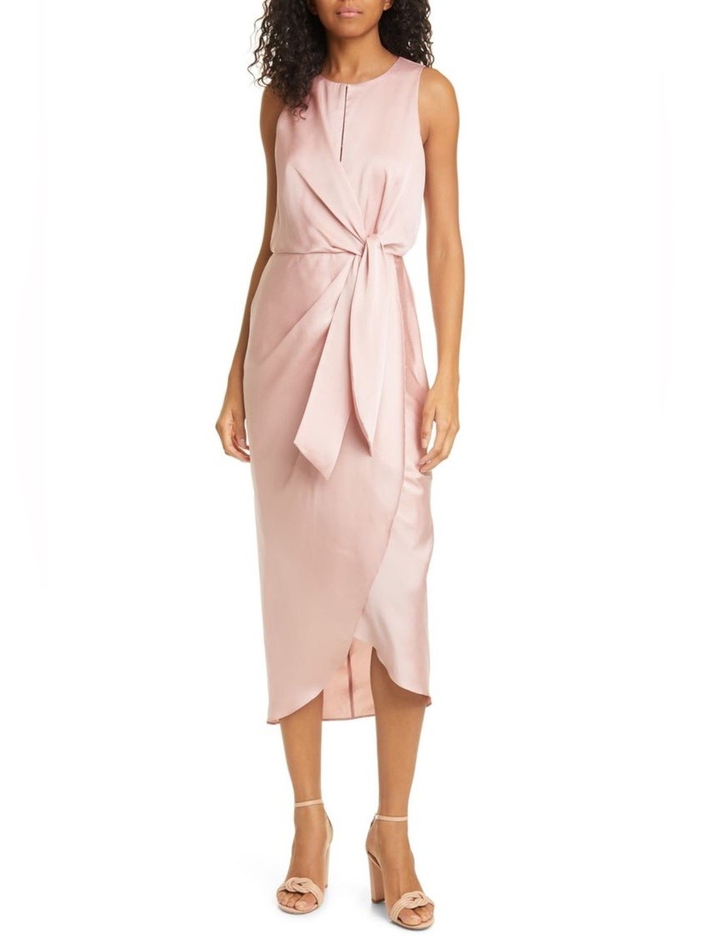 Ted Baker Pohshan Keyhole Detail Midi Dress