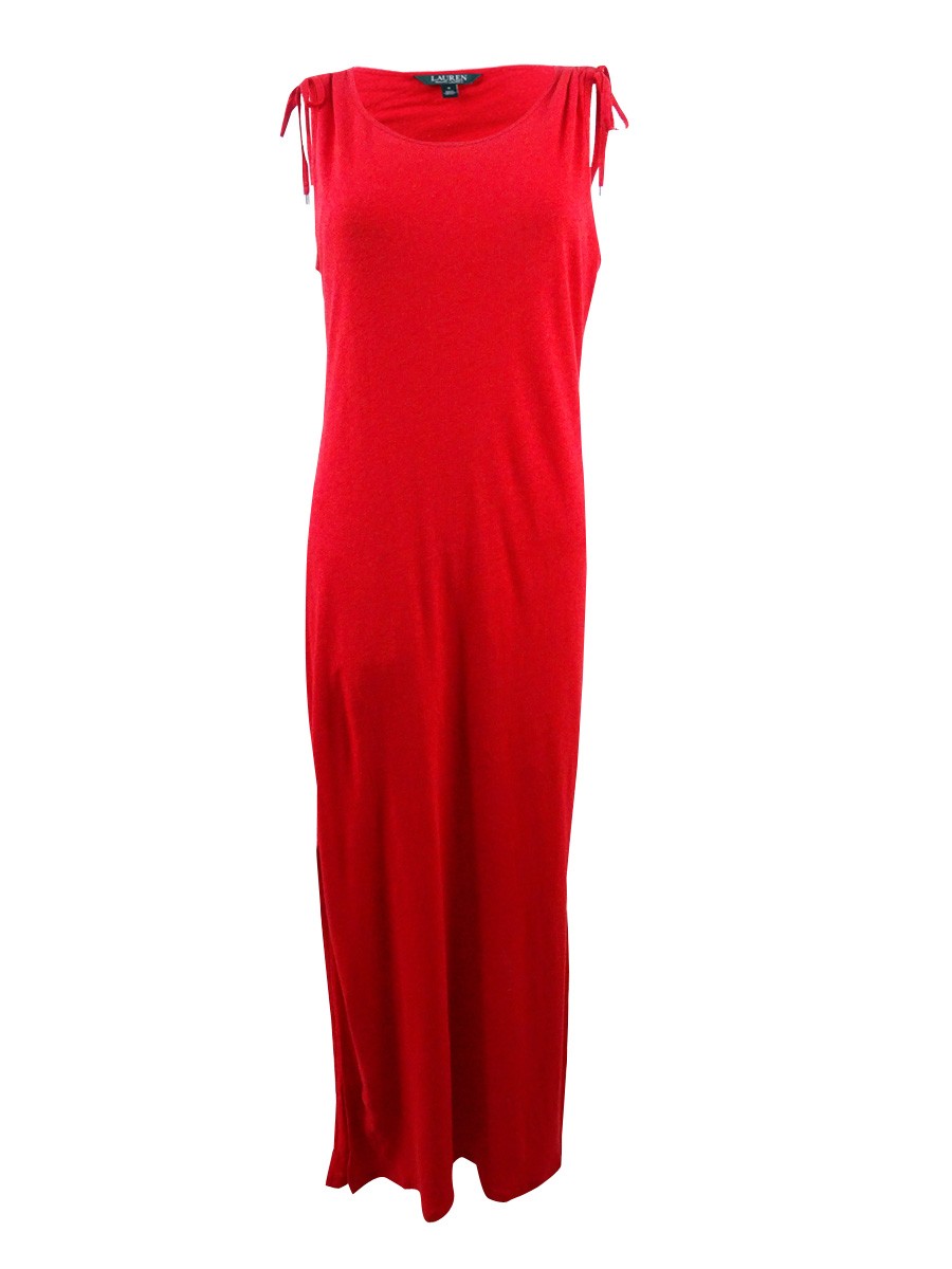Lauren Ralph Lauren Women’s Lubov Linen Full-Length Tank Dress