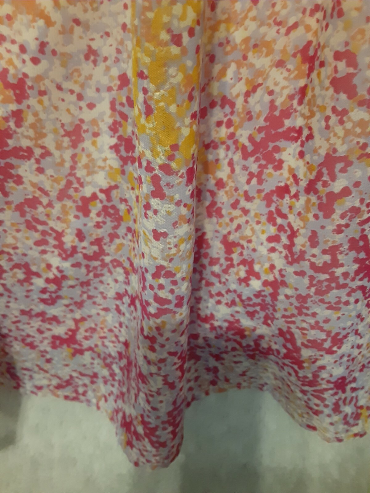 Multi Color Sundress Wide Spaghetti Straps Lined RN17730 Target Babydoll Style