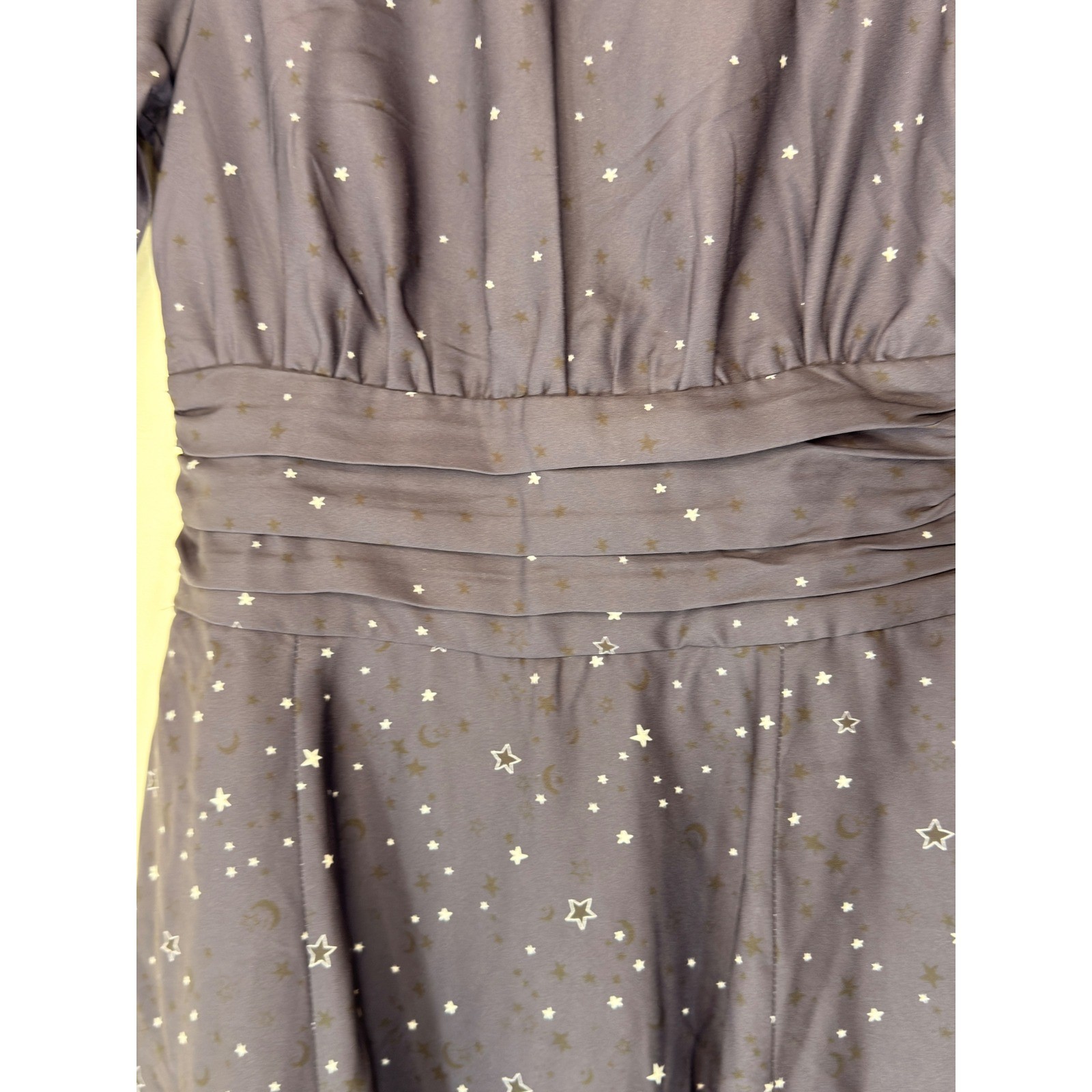 Wayward Fancies Dress Celestial Whimsy Stars Planets Moon Fit & Flare Black XS/2