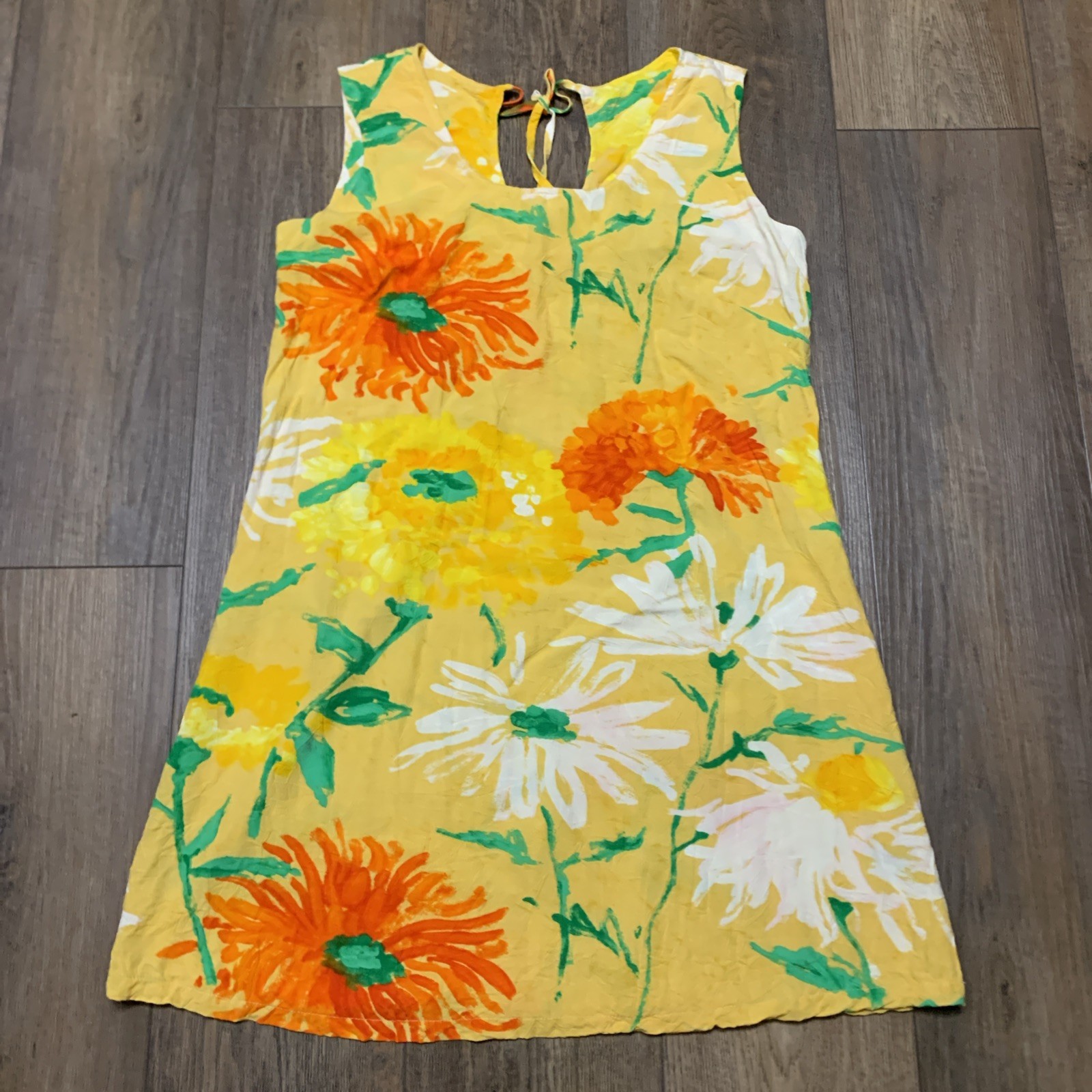 Jams World Hula Moon Spider Hawaiian Dress Womens S Beach Resort Made in Hawaii