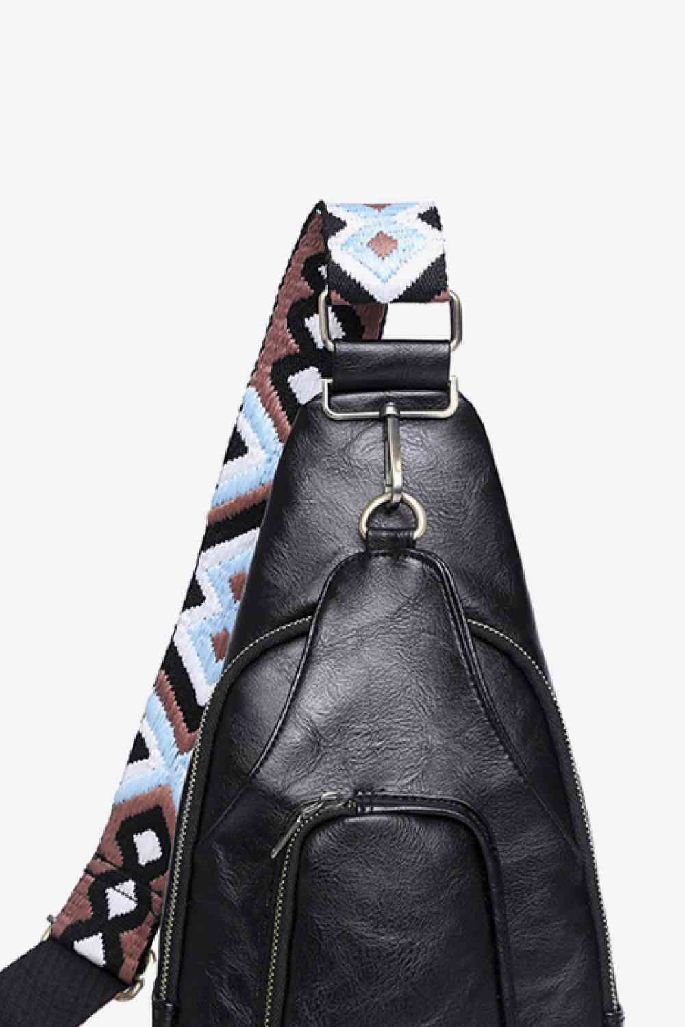 Fetal Leather Sling Bag