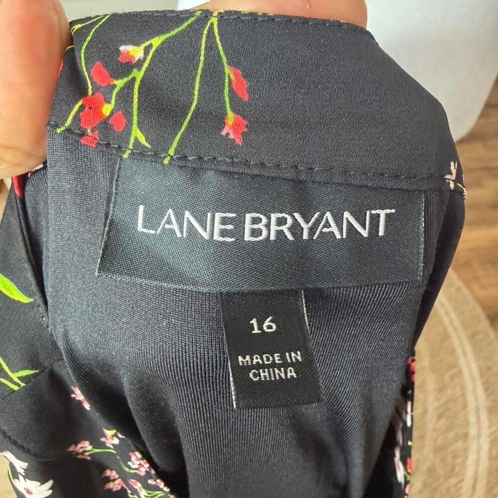 Lane Bryant Maxi Dress Cottagecore Witchy Boho Practical Magic Lace Trim Flowy
