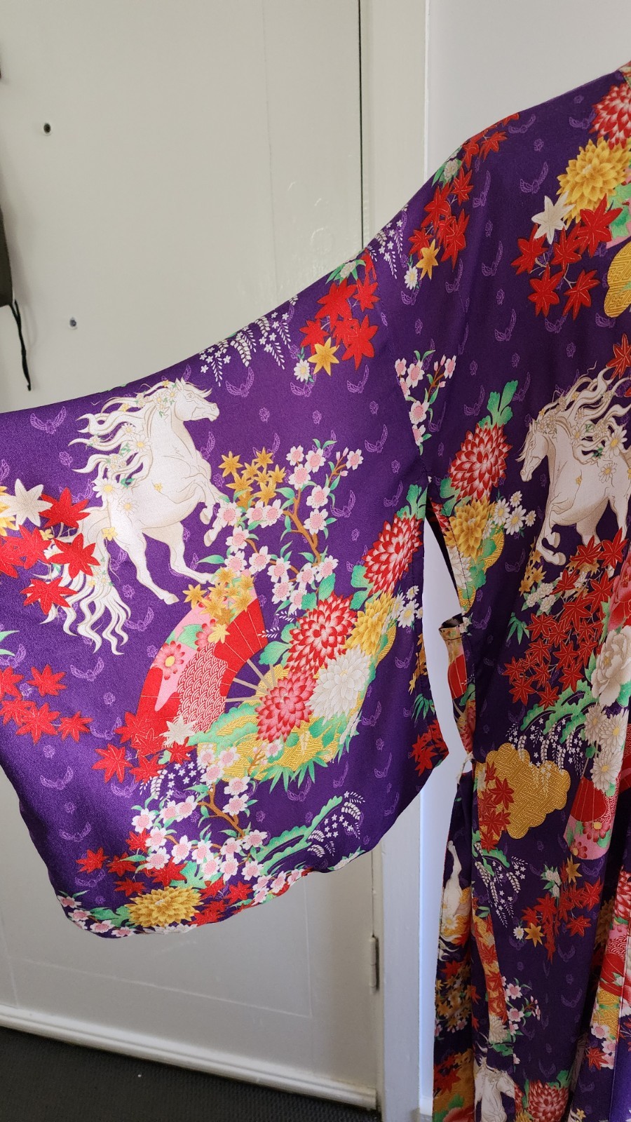 🦋Spell And The Gypsy O/S Wild Horses Kimono Robe with Sash AS NEW