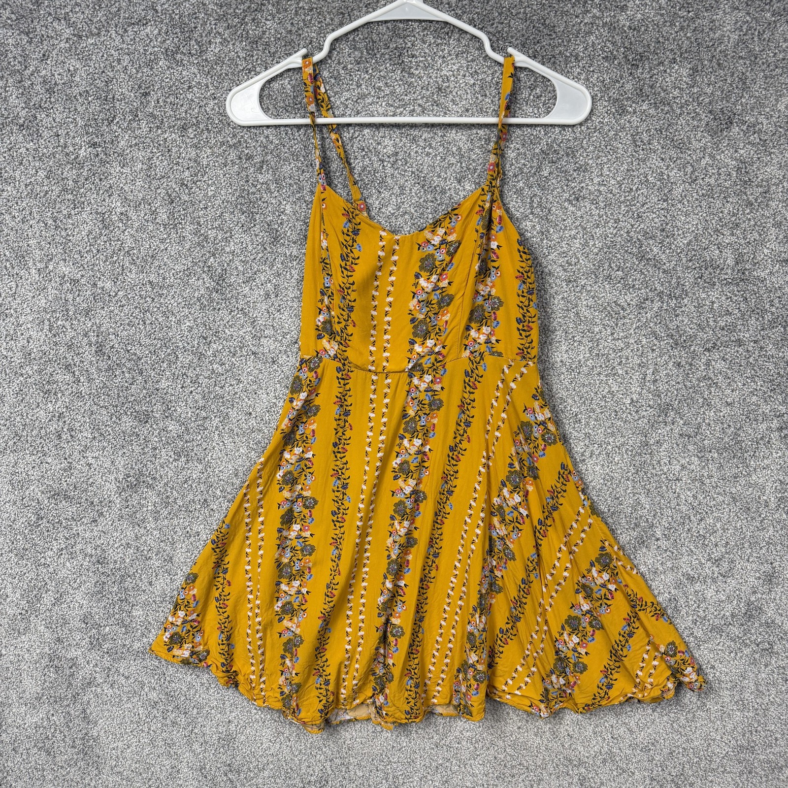 Old Navy Cami Sundress Petite S Floral Boho Cottagecore Soft Summer Fairycore