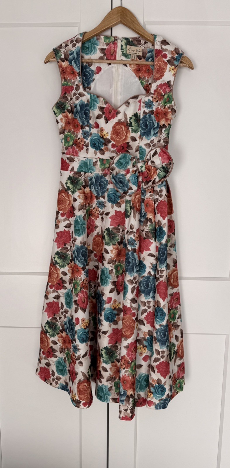 Lindy Bop Retro Swing Rockabilly Dress Size Small/ UK 10