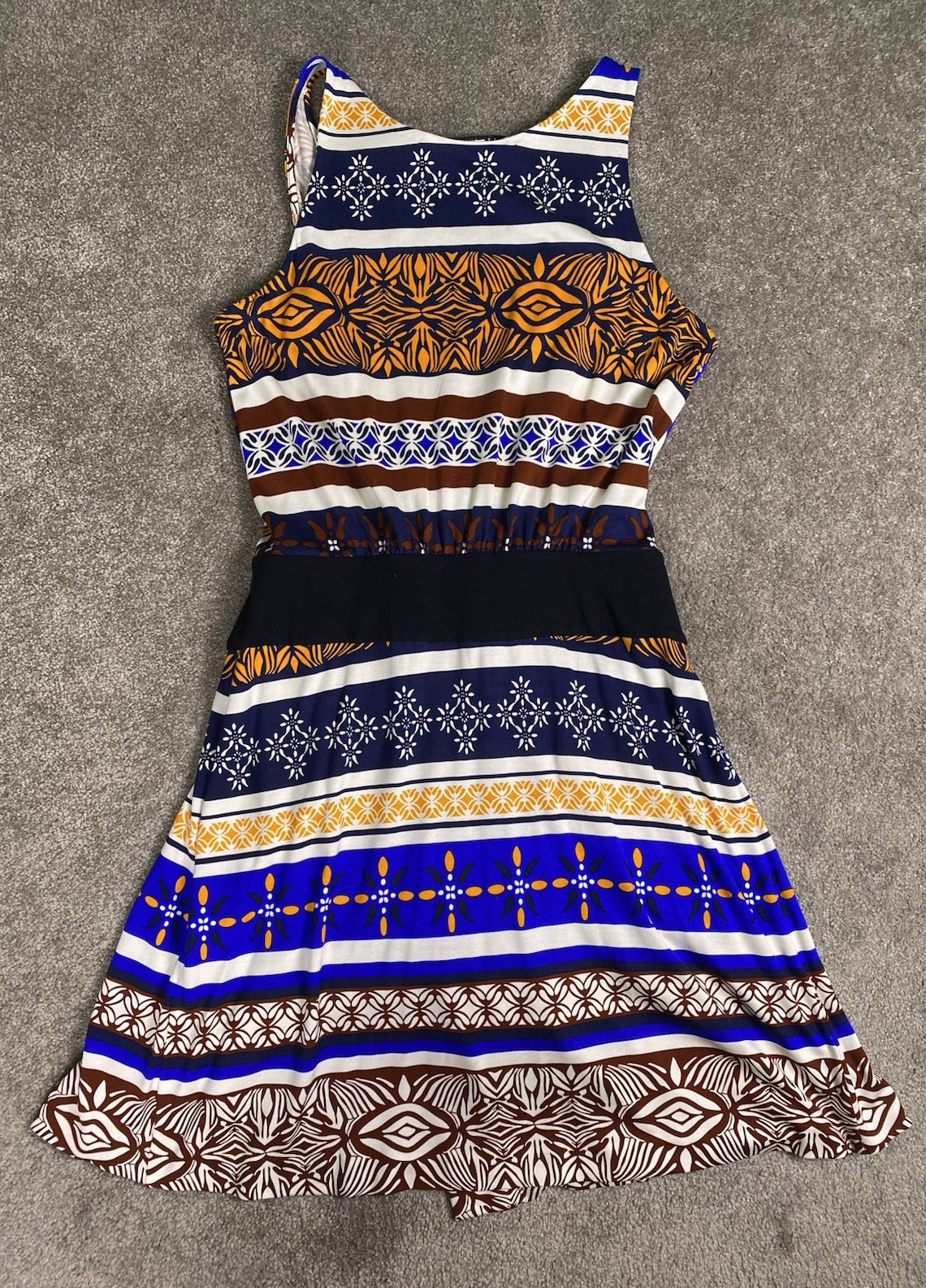 Diane Von Furstenberg Womens Sz 8 Oblixe Mini Faux Wrap Jersey Dress w/ Pockets