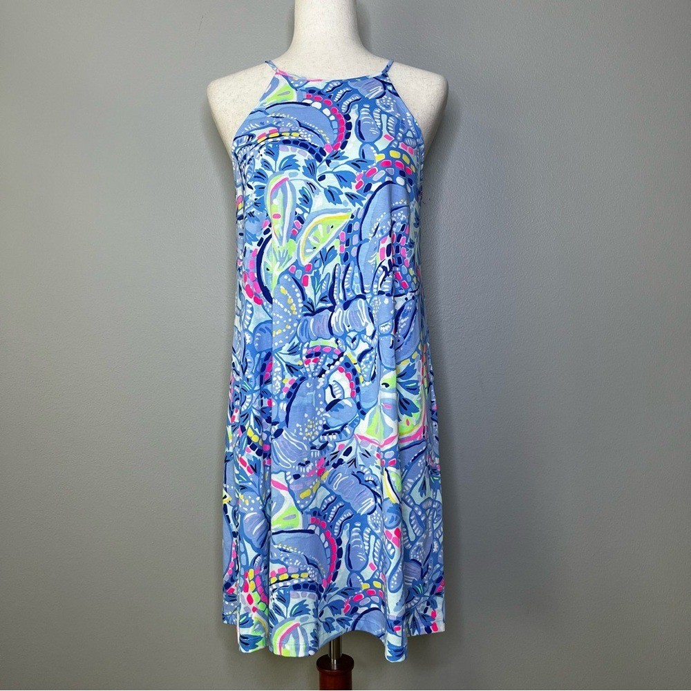 Lilly Pulitzer Margot Dress / Blue Peri Pinch Pinch / SZ S