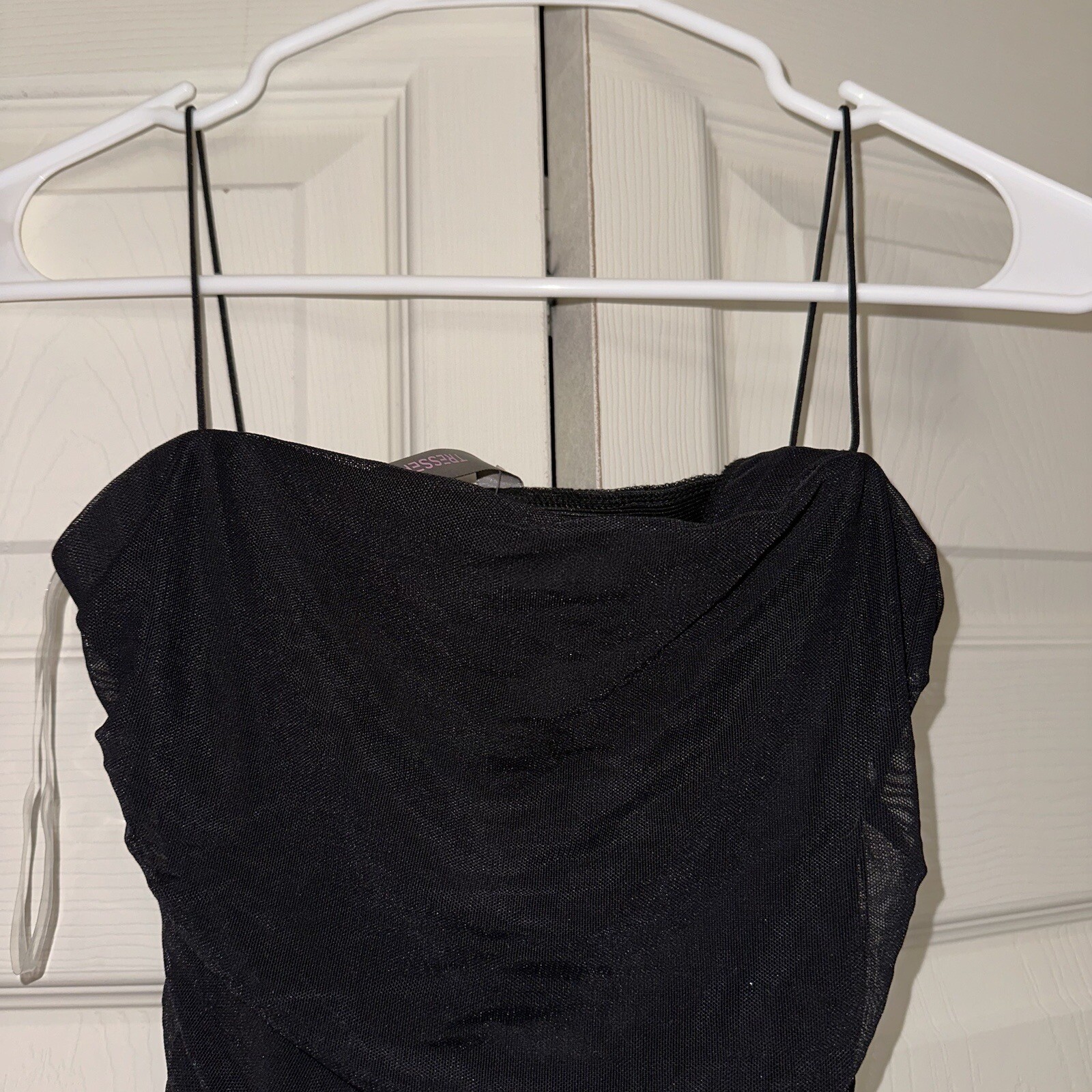 ruched bodycon dress