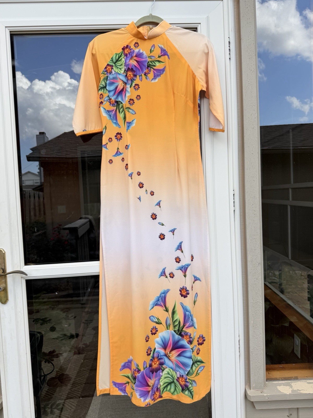 Custom Handmade Traditional Vietnamese Ao Dai Read Description for Measurement