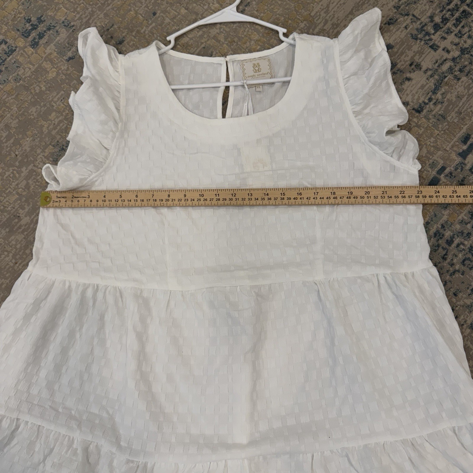 Simply Southern White Sundress XL NWT
