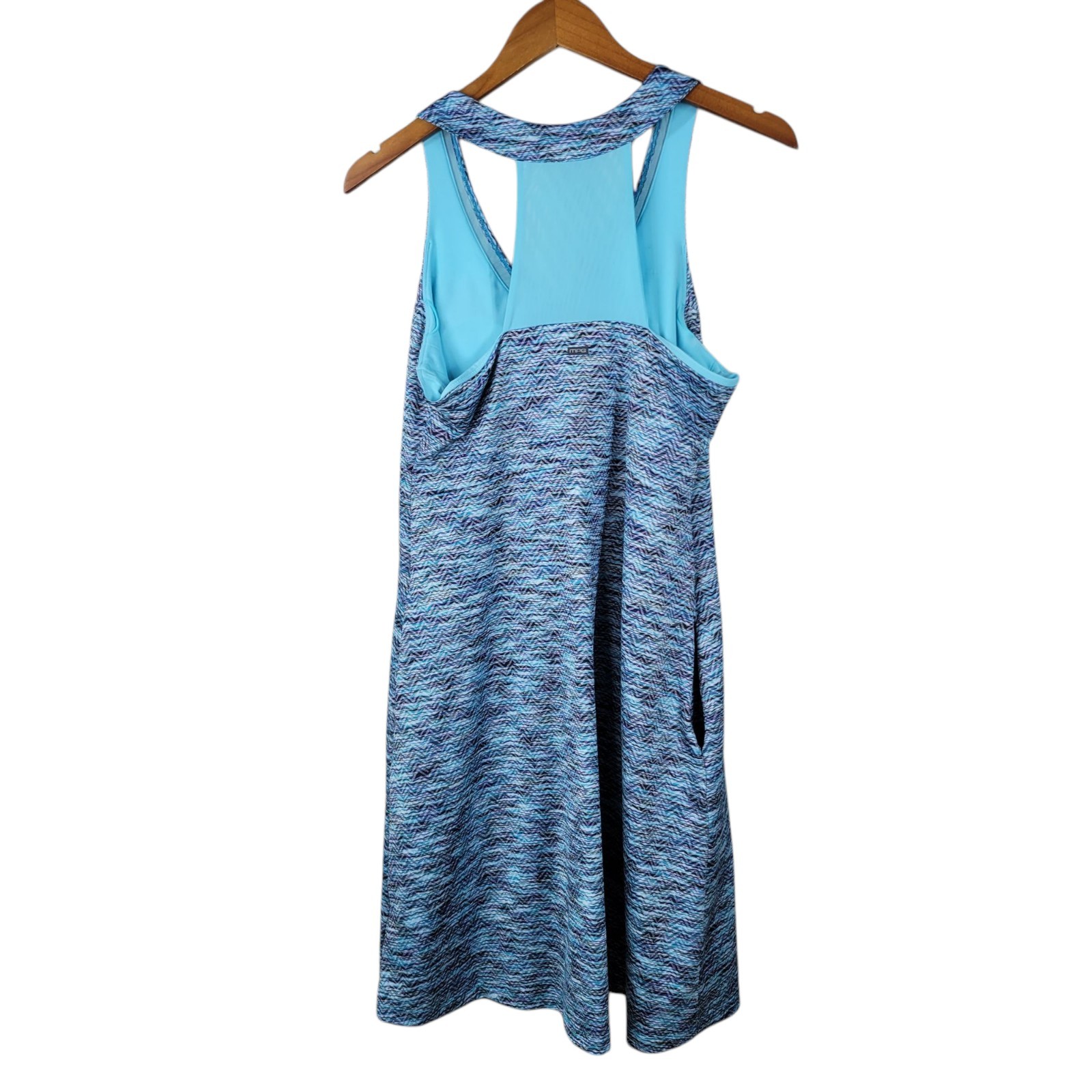 MPG Athletic Dress Size Large Yoga tennis golf Athleasure Turquoise blue Hiking