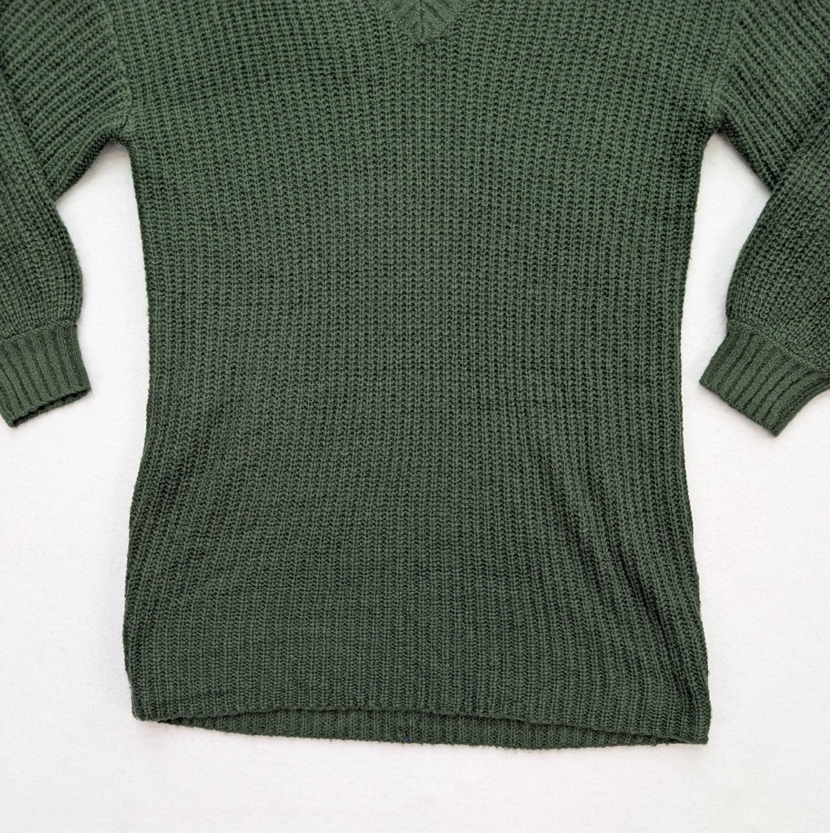 Mi Ami for Francesca’s Women’s Sweater Dress Size M Green