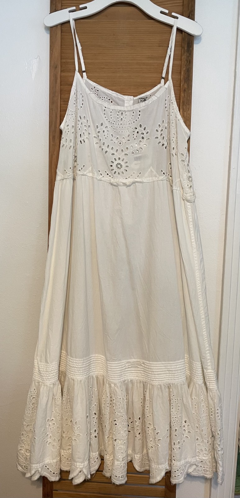 NWT Magnolia Pearl Eyelet Lula Tank Dress in True Summer Beauty