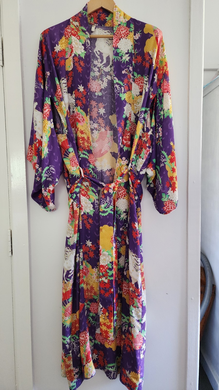 🦋Spell And The Gypsy O/S Wild Horses Kimono Robe with Sash AS NEW