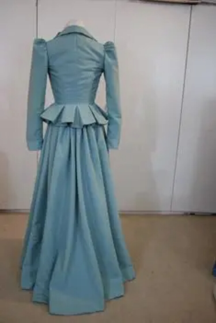 Victorian Steampunk Gothic Edwardian Gown Medieval Retro Walking Suit Dress