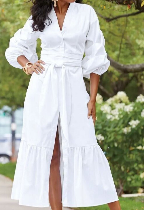 Size 20W PLUS Ashro Lime Green Summer Wedding Vacation Farah White Dress