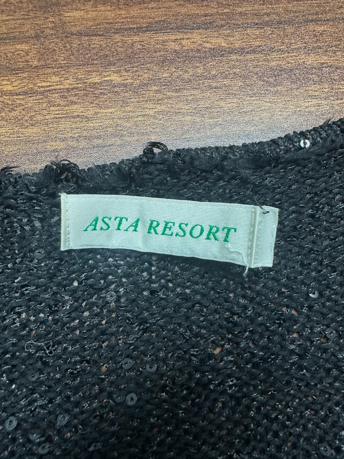 Asta Resort Size XS Natalia Black Maxi Dress with Sequins, Sleeveless Long Dress