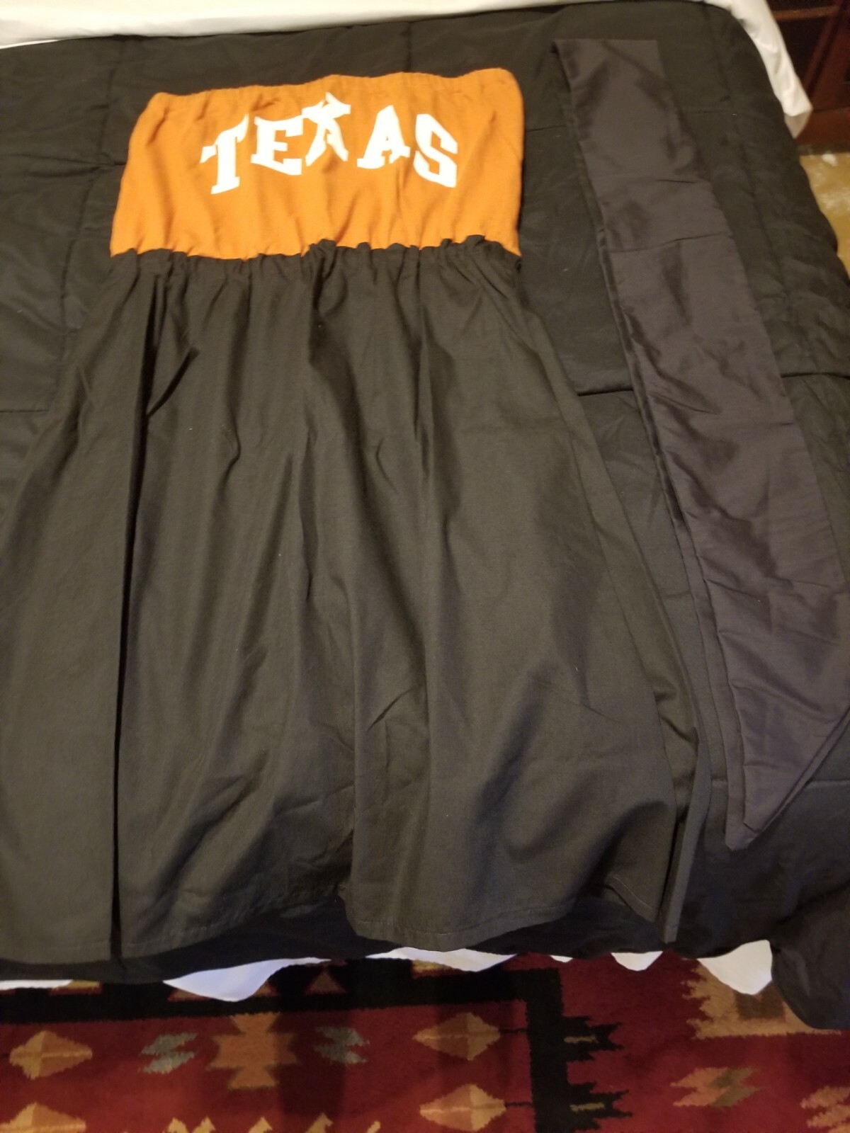 UT Texas Longhorns Strapless Dress