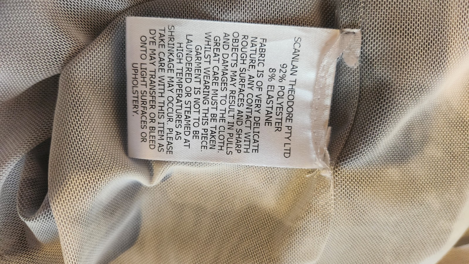Scanlan Theodore Mesh Cloud Print Dress in grey, BNWT, RRP $650