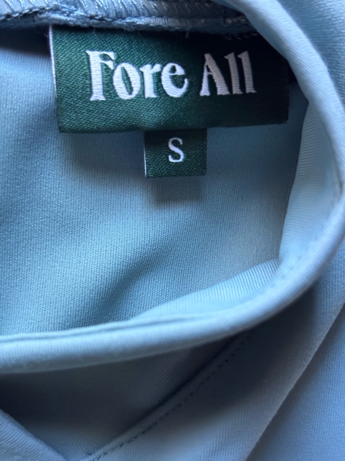 NWT FORE ALL Blaire Smoke Blue Golf Tennis Pickleball Dress Sz S MSRP $139.99
