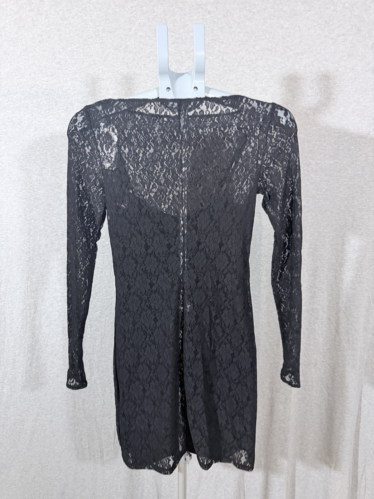 Abercrombie & Fitch black lace mini dress Women’s Size XSP